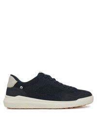 Rieker Sneakersy U1104-14 Granatowy. Kolor: niebieski. Materiał: materiał