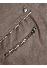 Jack & Jones - Jack&Jones Kurtka z imitacji skóry 12236853 Brązowy Regular Fit. Kolor: brązowy. Materiał: skóra #9