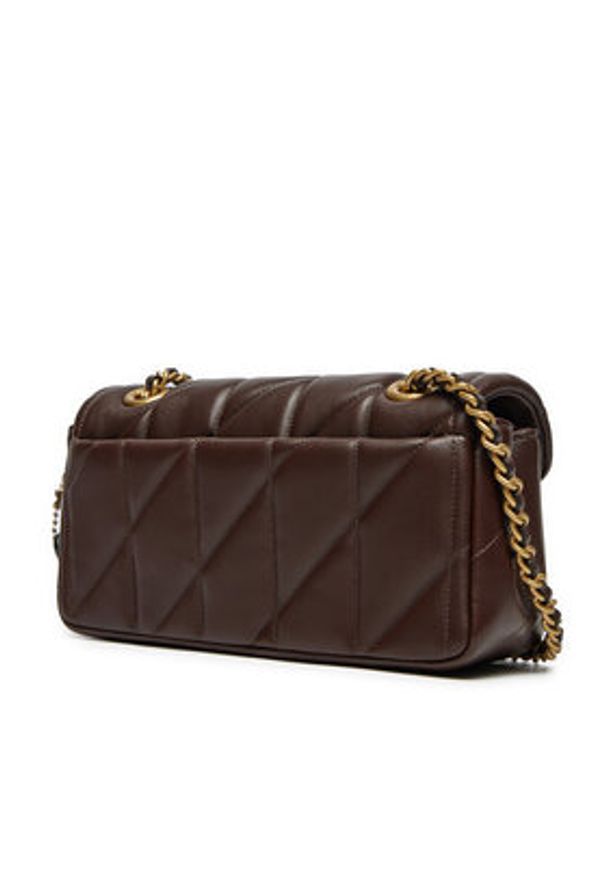 Coach Torebka CP149 B4MPL Brązowy. Kolor: brązowy. Materiał: skórzane