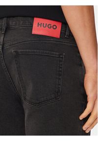 Hugo Jeansy 634 50511325 Czarny Tapered Fit. Kolor: czarny #5