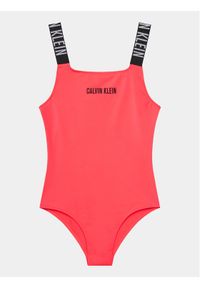 Calvin Klein Swimwear Strój kąpielowy KY0KY00086 Czerwony. Kolor: czerwony. Materiał: syntetyk