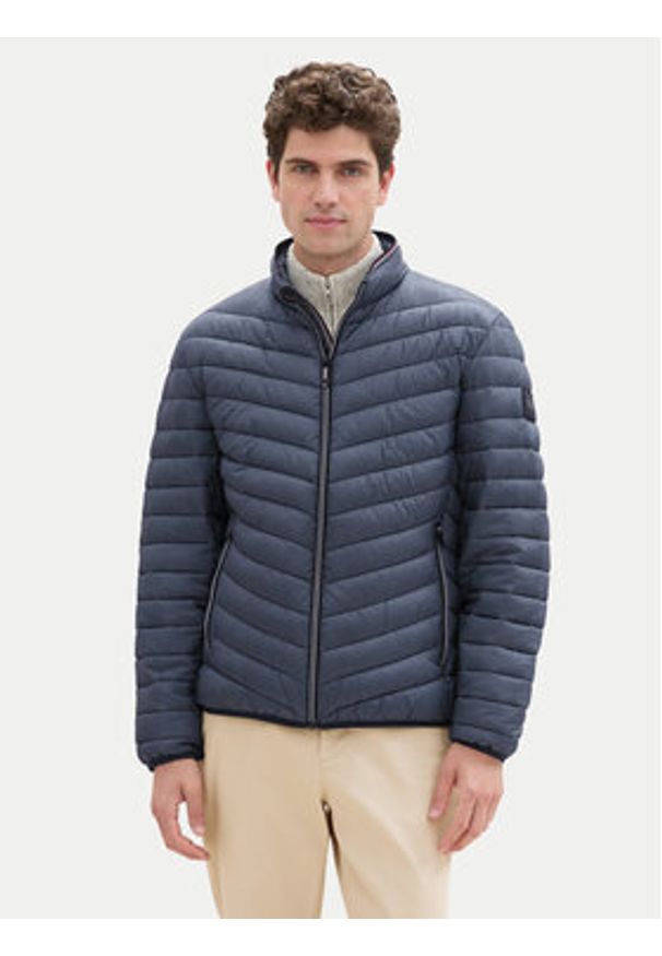 Tom Tailor Kurtka przejściowa 1041312 Niebieski Regular Fit. Kolor: niebieski. Materiał: syntetyk