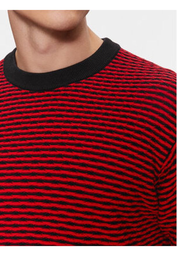 Hugo Sweter Sonderson 50500007 Czerwony Regular Fit. Kolor: czerwony. Materiał: bawełna