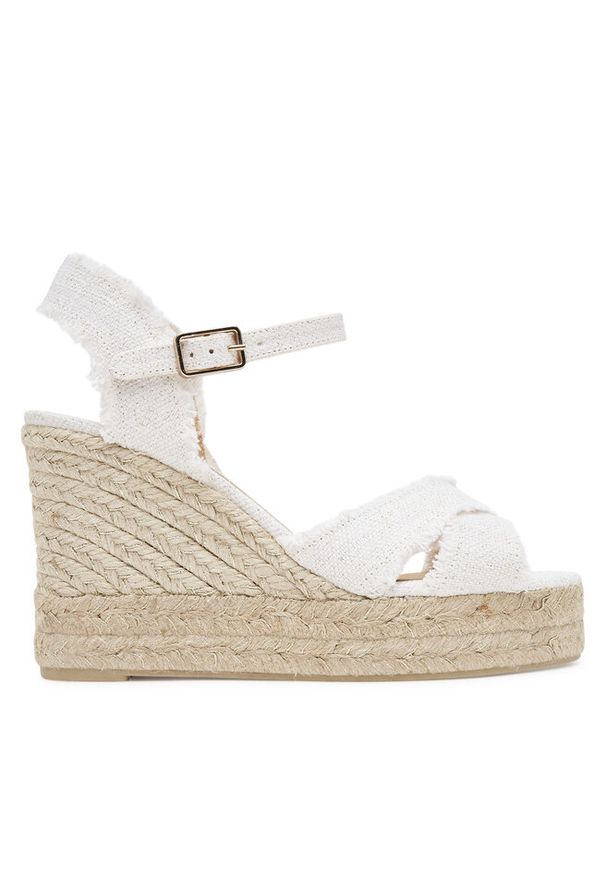 Espadryle Castañer. Kolor: biały