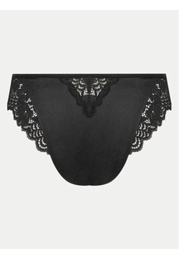 Hunkemöller Figi brazylijskie Lainey 205442 Czarny. Kolor: czarny. Materiał: syntetyk