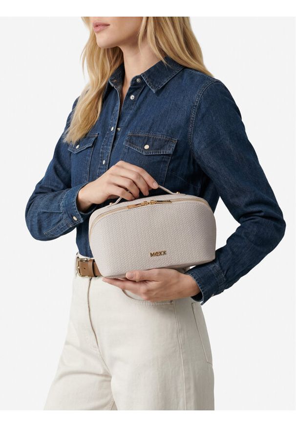 MEXX Kosmetyczka CEO-MEXX-W1-001-SS26 Szary. Kolor: szary. Materiał: materiał