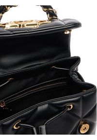 Love Moschino - LOVE MOSCHINO Plecak JC4114PP1OLC0000 Czarny. Kolor: czarny. Materiał: skóra #5