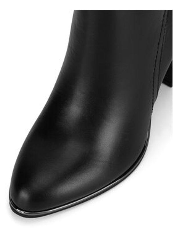 MEXX Botki MX/007C-WYL Czarny. Kolor: czarny. Materiał: skóra