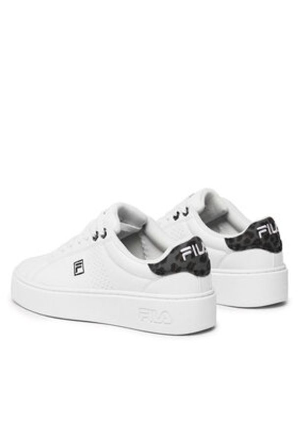 Fila Sneakersy Crosscourt Altezza A Wmn FFW0023.13170 Biały. Kolor: biały. Materiał: skóra