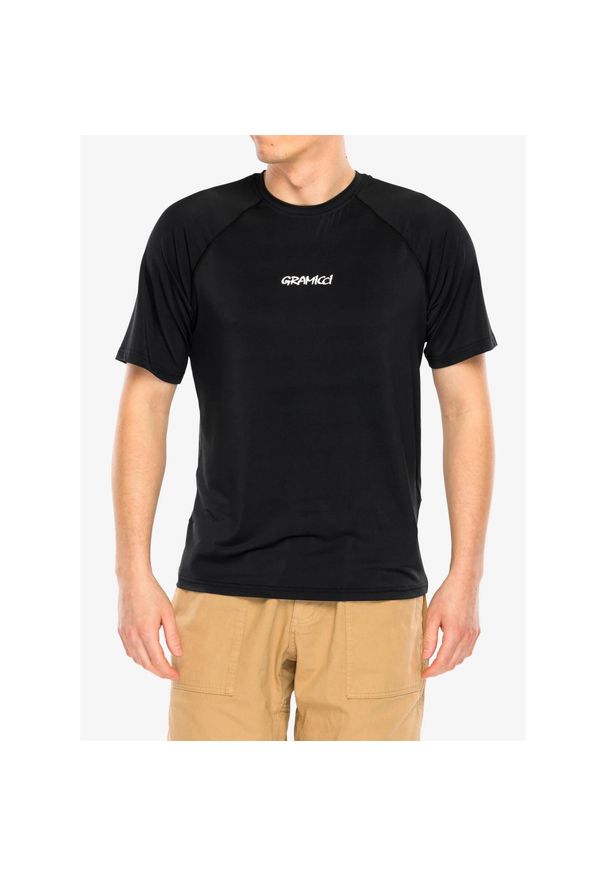 Koszulka szybkoschnąca Gramicci Upf-Shield Short Sleeve Top. Kolor: czarny