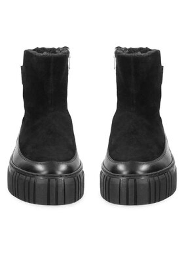 GANT - Gant Botki 31543097 Czarny. Kolor: czarny. Materiał: skóra, zamsz