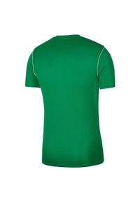 Koszulka treningowa męska Nike Park 20. Kolor: zielony. Długość rękawa: krótki rękaw. Długość: krótkie. Sport: piłka nożna