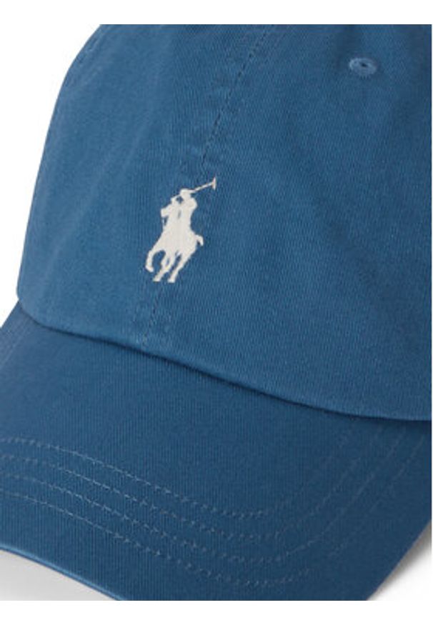 Polo Ralph Lauren Czapka z daszkiem 710667709507 Granatowy. Kolor: niebieski. Materiał: bawełna