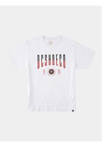 DC Shoes T-Shirt Dropout Tees ADYZT05304 Biały Regular Fit. Kolor: biały. Materiał: bawełna
