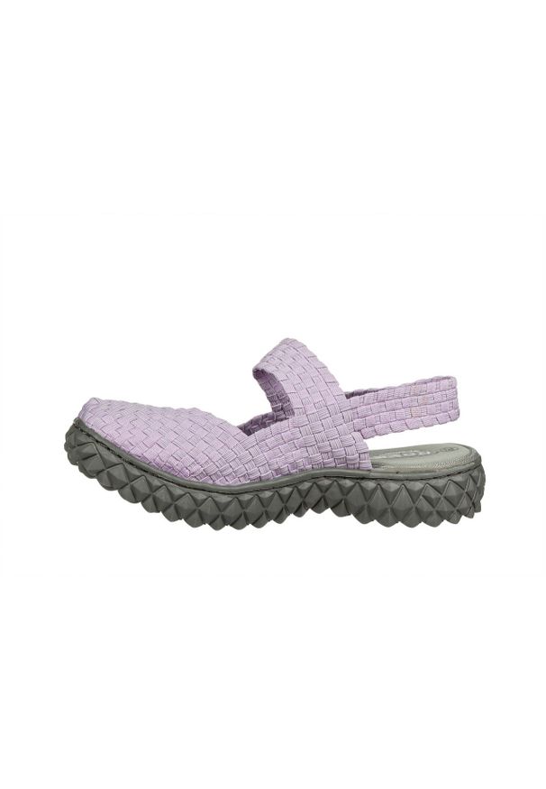 Sandały Rock Over Sandal Violet, Fioletowy, Materiał. Zapięcie: pasek. Kolor: fioletowy. Materiał: tkanina. Sezon: lato, wiosna. Styl: rockowy