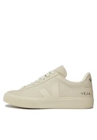 Veja Sneakersy Campo Winter CW0503328 Beżowy. Kolor: beżowy. Materiał: skóra