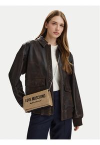 Love Moschino - LOVE MOSCHINO Torebka JC4232PP0OKB190A Beżowy. Kolor: beżowy #1