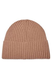 Calvin Klein Czapka Ck Must Logo Beanie K60K611401 Fioletowy. Kolor: fioletowy. Materiał: materiał #3