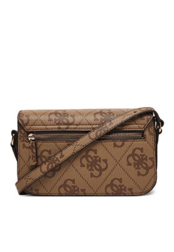 Guess Torebka Janie HWOS99 24210 Brązowy. Kolor: brązowy. Materiał: skórzane