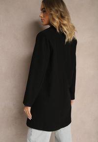 Renee - Czarny Płaszcz Jednorzędowy Bulah. Okazja: na co dzień. Kolor: czarny. Długość rękawa: długi rękaw. Długość: długie. Styl: klasyczny, casual