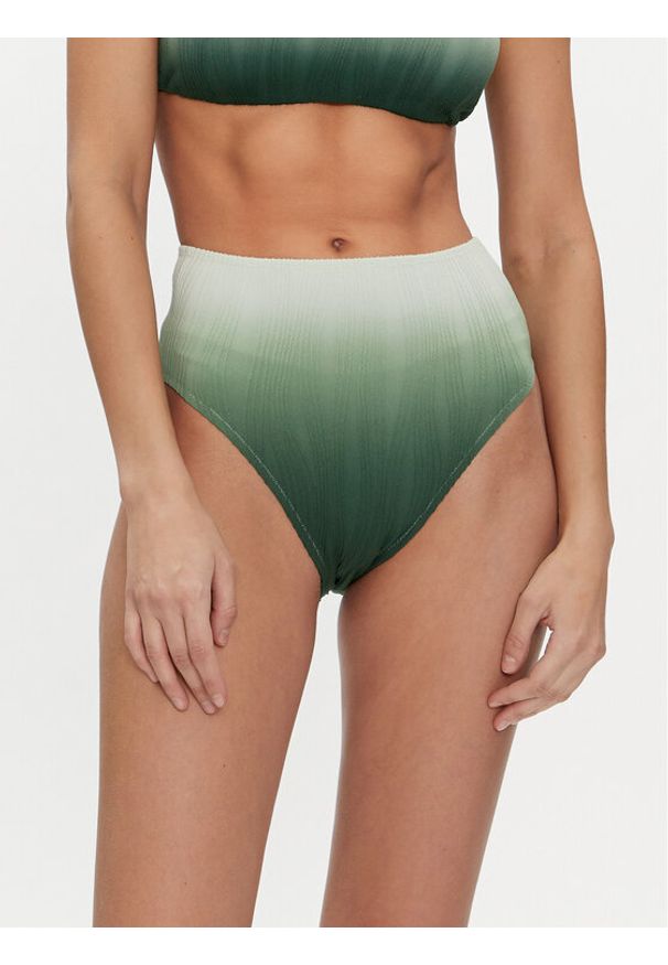Chantelle Dół od bikini C12VC5 Zielony. Kolor: zielony. Materiał: syntetyk