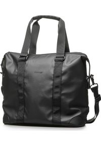 Torba Trunk Travel Tote Bag (black). Materiał: materiał. Styl: biznesowy, elegancki