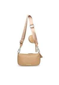 Steve Madden Torebka Burgent Crossbody SM13000426-02002-TPE Szary. Kolor: szary. Materiał: skórzane