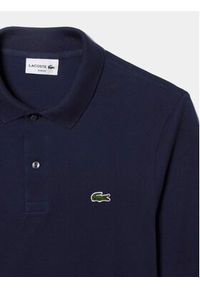 Lacoste Polo PH4013 Granatowy Regular Fit. Typ kołnierza: polo. Kolor: niebieski. Materiał: bawełna #4