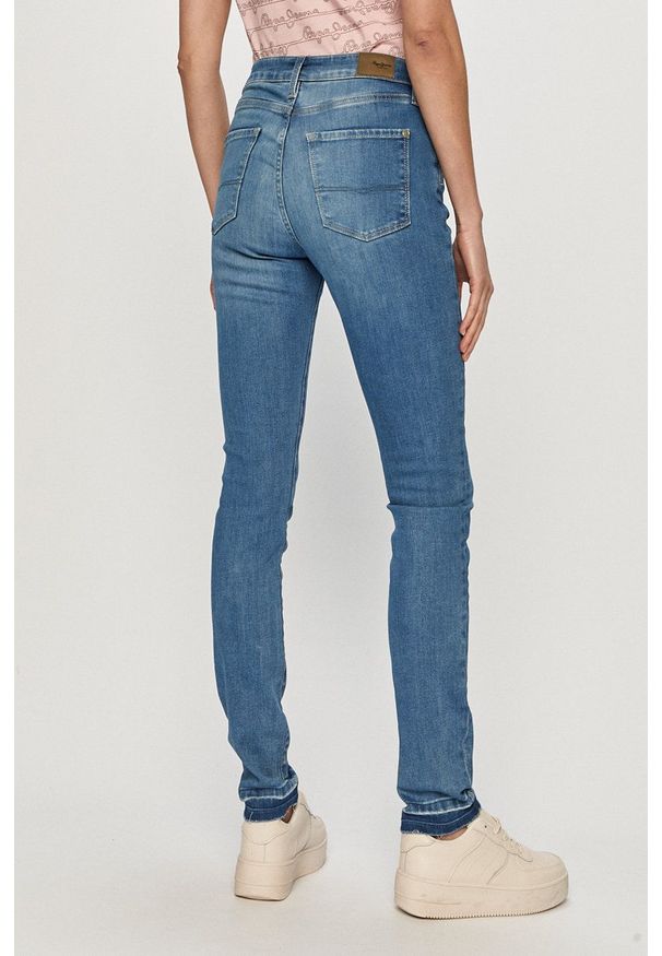 Pepe Jeans - Jeansy Regent. Kolor: niebieski