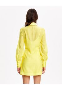 ALICE MCCALL - Żółta sukienka Lovergirl. Kolor: żółty. Materiał: materiał. Długość rękawa: długi rękaw. Typ sukienki: dopasowane. Długość: mini #6