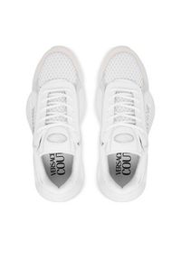 Versace Jeans Couture Sneakersy 80VA3SU3 ZPB78 S03 Biały. Kolor: biały. Materiał: skóra #5