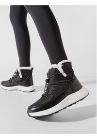CMP Śniegowce Sheratan Wmn Lifestyle Shoes Wp 30Q4576 Czarny. Kolor: czarny. Materiał: materiał #4