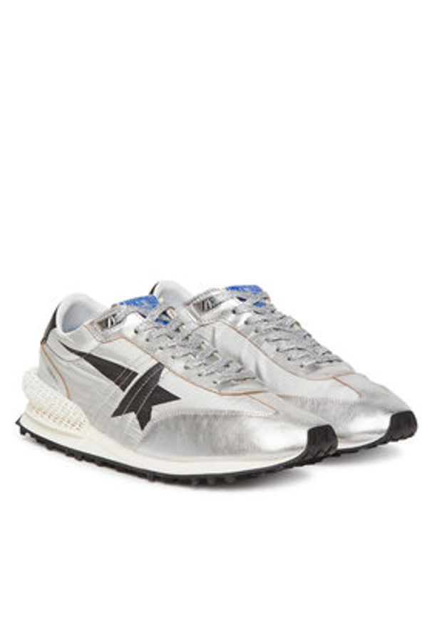 GOLDEN GOOSE Sneakersy GMF00684.F005667 60246 Srebrny. Kolor: srebrny. Materiał: materiał