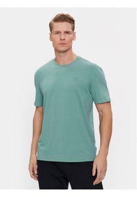 Guess T-Shirt Hedley Z2YI12 JR06K Turkusowy Regular Fit. Kolor: turkusowy. Materiał: bawełna #1