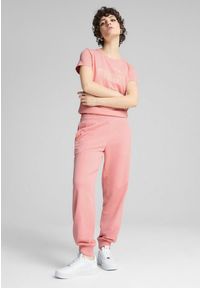 Puma - Damska koszulka ESS NATURE 2.0 PUMA Pink Fruit. Kolor: różowy