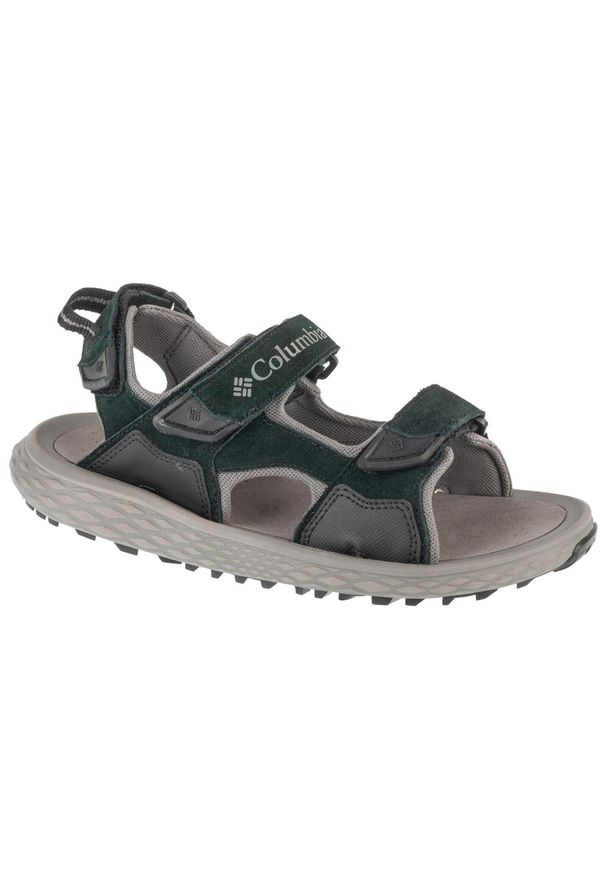 columbia - Sandały męskie, Konos Hiker 3-Strap Sandal. Kolor: czarny. Sport: turystyka piesza