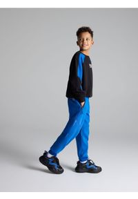 Reserved - Sportowe joggery - niebieski. Kolor: niebieski. Materiał: dzianina, dresówka. Styl: sportowy