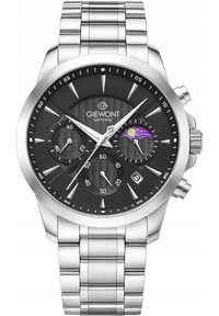 Zegarek Giewont Zegarek Męski Chronograph Sapphire Srebrny GW9460-B2. Kolor: srebrny #1