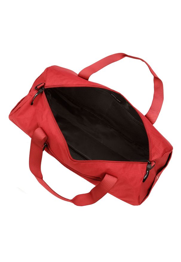 Wittchen - Torba podróżna basic duża. Kolor: czerwony. Materiał: poliester. Styl: sportowy, elegancki