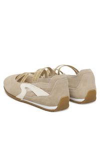 Replay - REPLAY Baleriny GWSN2 .000.C0008L Beżowy. Kolor: beżowy. Materiał: zamsz, skóra #6