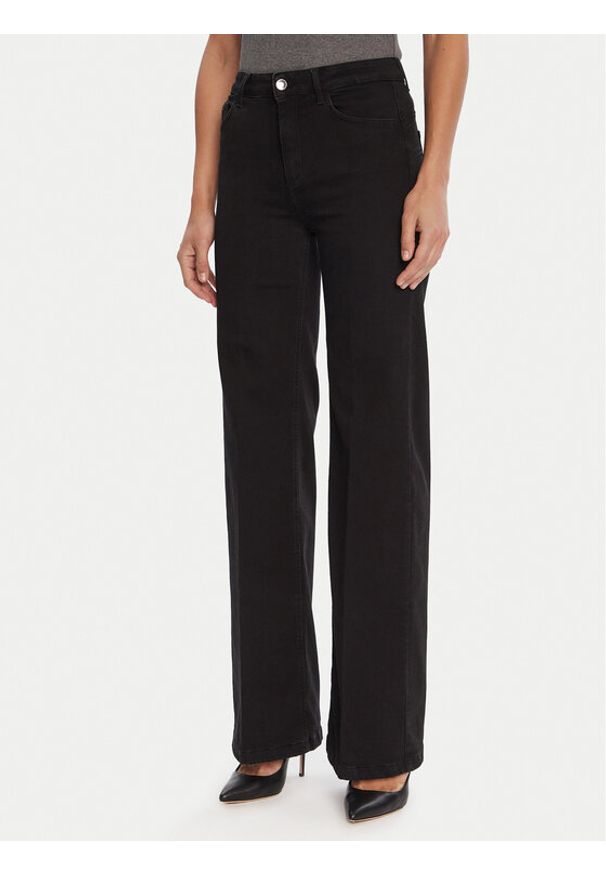 Liu Jo Jeansy UF5097 DS018 Czarny Regular Fit. Kolor: czarny