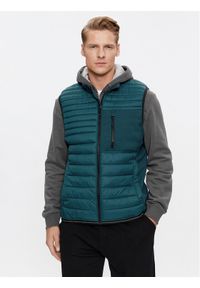s.Oliver Bezrękawnik 2131736 Niebieski Regular Fit. Kolor: niebieski. Materiał: syntetyk. Długość rękawa: bez rękawów