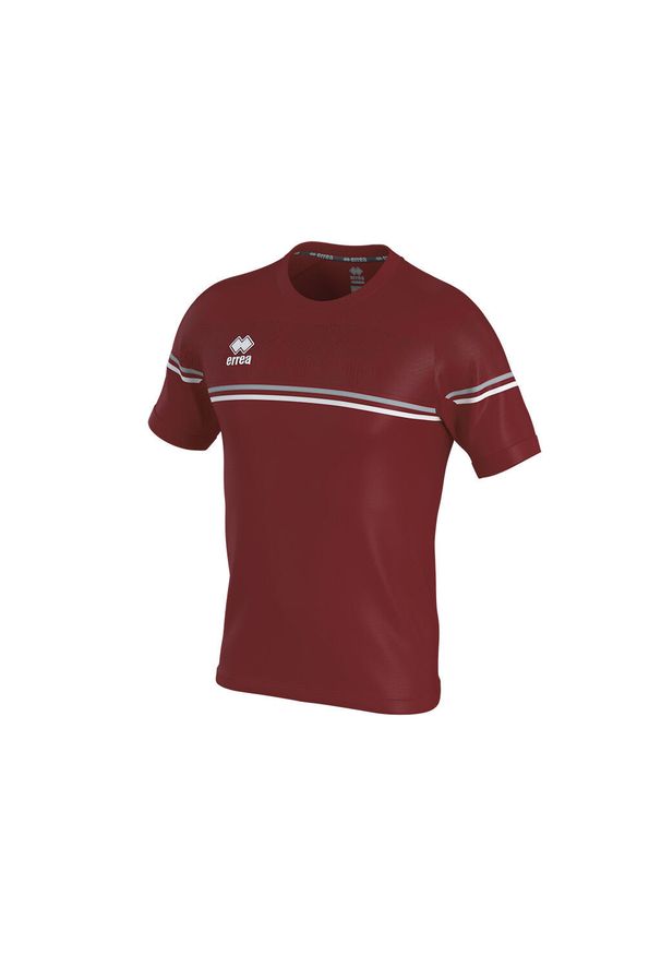 ERREA - Koszulka Errea diamantis. Kolor: czarny, czerwony, wielokolorowy. Długość rękawa: krótki rękaw. Długość: krótkie. Sport: fitness