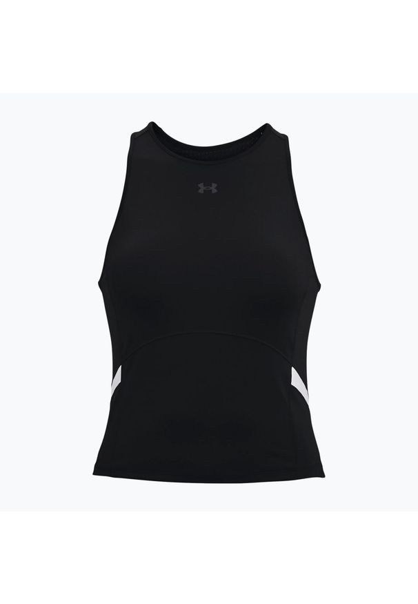 Tank top treningowy damski Under Armour Armour Mesh Tank. Kolor: czarny. Materiał: mesh