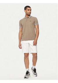 BOSS - Boss Szorty materiałowe S_Commuter 50504392 Biały Slim Fit. Kolor: biały. Materiał: syntetyk #4