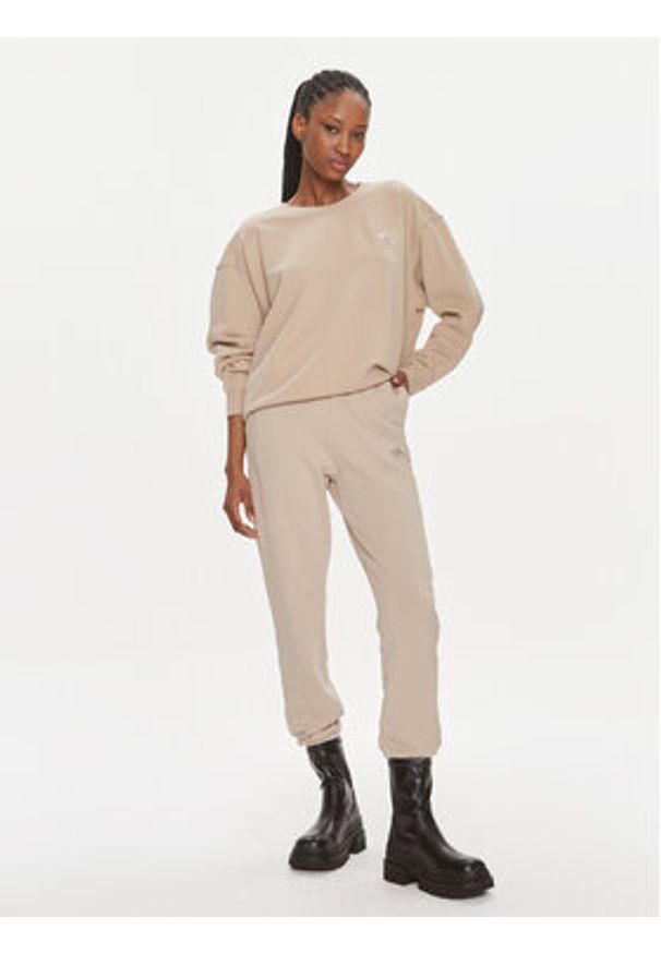 Pinko Spodnie dresowe Carico 100371 A1N7 Beżowy Regular Fit. Kolor: beżowy. Materiał: bawełna