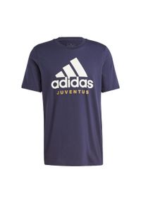 Adidas - Koszulka Juventus Seasonal Graphic. Kolor: niebieski. Materiał: dzianina #2