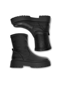 DeeZee Botki 13123-41 Czarny. Kolor: czarny. Materiał: materiał #2