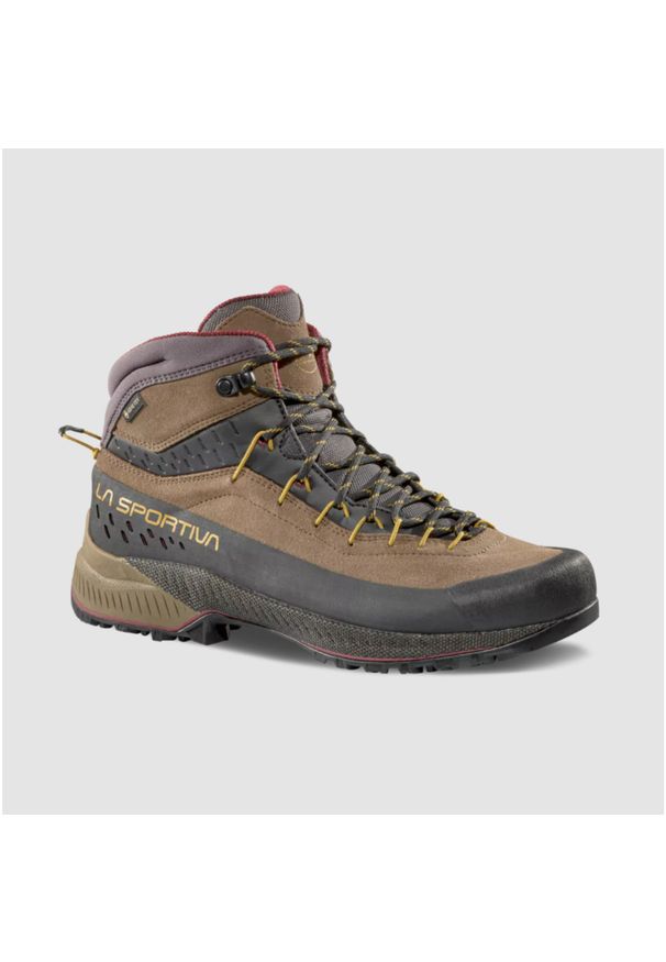 LA SPORTIVA - La Sportiva TX4 Evo MID GTX Mocha/Savana. Technologia: Gore-Tex. Obcas: na platformie. Sport: turystyka piesza