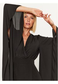 Rinascimento Sukienka koktajlowa CFC0115030003 Czarny Regular Fit. Kolor: czarny. Materiał: syntetyk. Styl: wizytowy